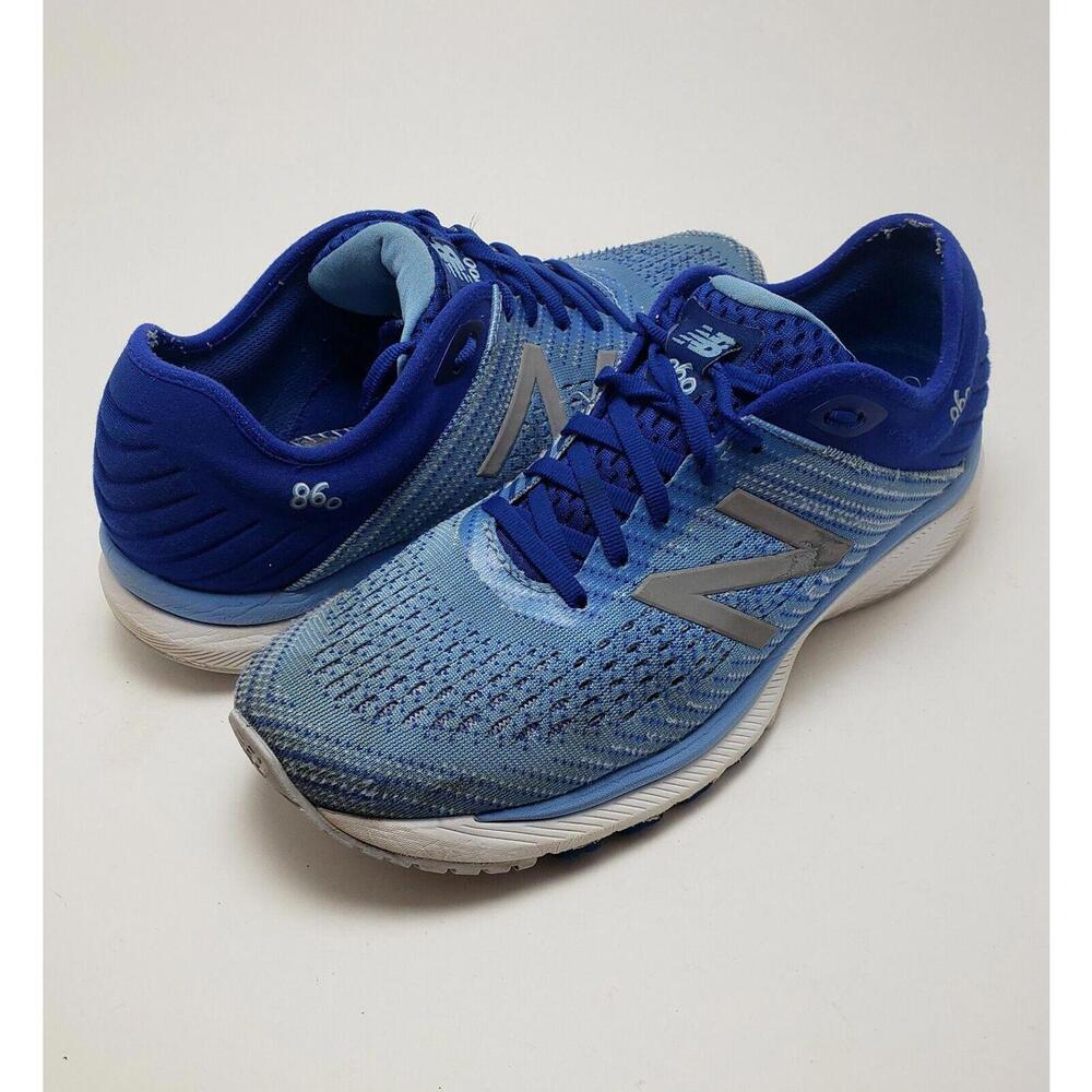 Womens New Balance 860 W860G10‎ Blue Running Shoes Lace Up Size 11 No Insoles